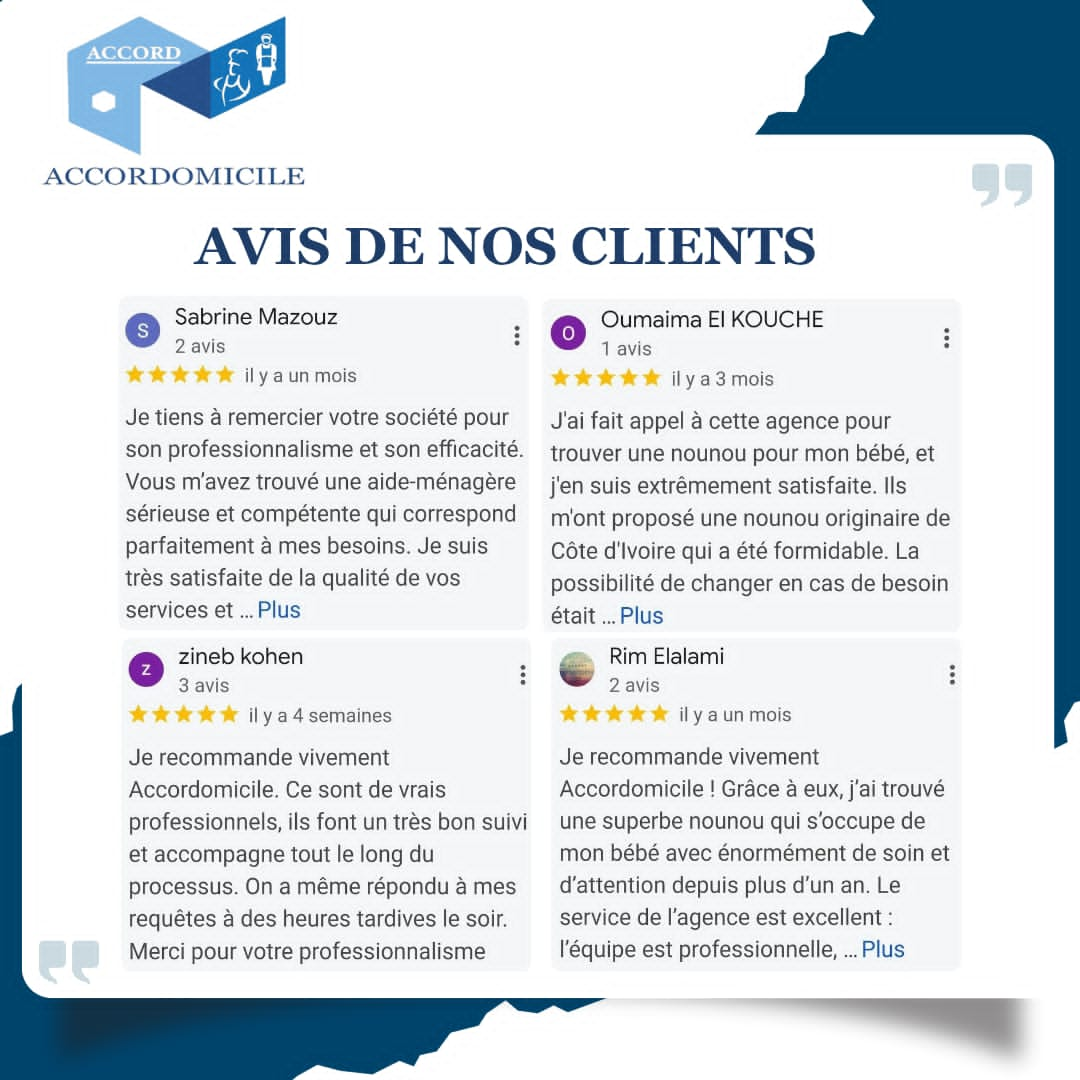 Avis de nos clients